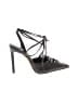 Aldo 100% Leather Black Heels Size 5 - photo 1