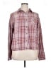 PrAna Plaid Burgundy Long Sleeve Button-Down Shirt Size XL - photo 1