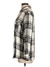 Jun & Ivy Plaid Silver Long Sleeve Button-Down Shirt Size L - photo 5