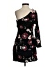 Nicholas Floral Black Cocktail Dress Size 2 - photo 2
