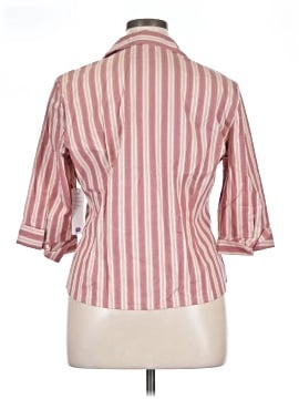 St. John's Bay 3/4 Sleeve Button-Down Shirt (view 2)