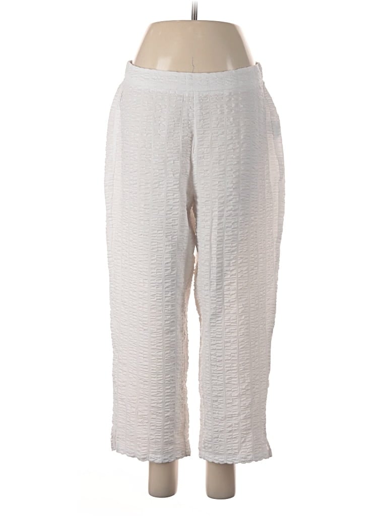 Pre-owned Habitat Casual Pants In Ivory