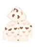 Old Navy 100% Cotton Hearts Ivory Cardigan Size 3-6 mo - photo 1