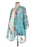 Motherhood 100% Polyester Teal Kimono Size 1X Maternity - photo 1