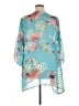 Motherhood 100% Polyester Teal Kimono Size 1X Maternity - photo 2