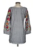 Westport Gray 3/4 Sleeve Blouse Size S - photo 2