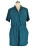 Athleta Solid Teal Romper Size XL - photo 1