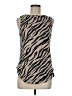 Bombom Tan Sleeveless Blouse Size M - photo 1