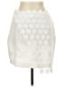 Topshop 100% Polyester Ivory White Formal Skirt Size 10 - photo 2