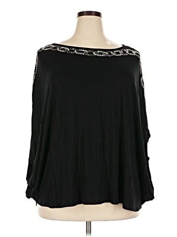 Jennifer Lopez 3/4 Sleeve Top (view 1)