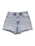 Zara Blue Denim Shorts Size 14 - photo 1