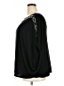 Jennifer Lopez 100% Rayon Black 3/4 Sleeve Top Size 2X - photo 5