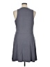 Athleta Solid Blue Gray Casual Dress Size 1X - photo 2