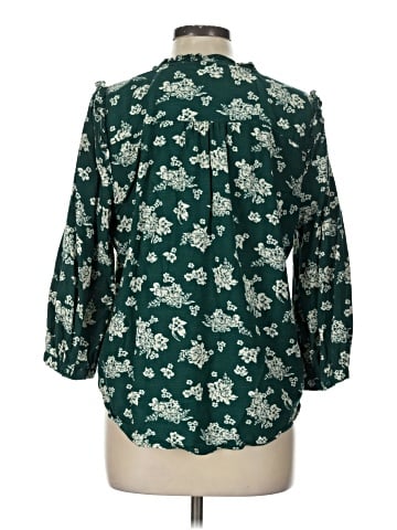 LC Lauren Conrad 3/4 Sleeve Blouse (view 2)