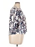 Weekends by Chico's Ivory 3/4 Sleeve Blouse Size XL (3) - photo 4