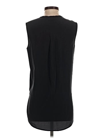 Vince. Sleeveless Silk Top (view 2)