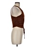 Anna Rae Brown Sleeveless Top Size M - photo 4
