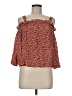 J.Crew 100% Silk Red 3/4 Sleeve Silk Top Size 6 (petite) - photo 1