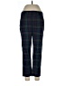 Merona Plaid Blue Casual Pants Size 10 - photo 1