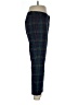 Merona Plaid Blue Casual Pants Size 10 - photo 4
