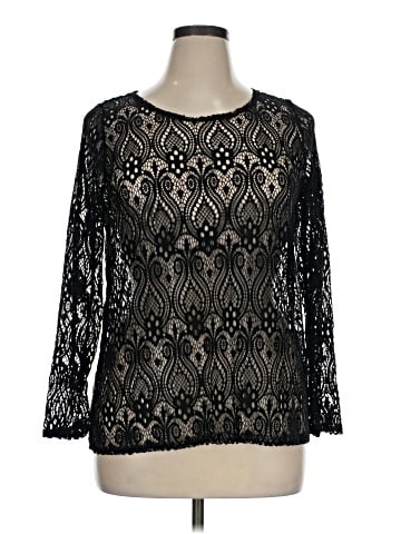 Elizabeth 3/4 Sleeve Top (view 1)
