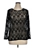 Elizabeth Black 3/4 Sleeve Top Size 1X - photo 1