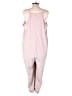 Sincerely Jules Solid Pink Jumpsuit Size XL - photo 2