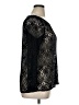 Elizabeth Black 3/4 Sleeve Top Size 1X - photo 4