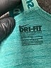 Nike 100% Polyester Teal Tank Top Size M - photo 7