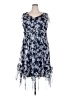Lane Bryant 100% Polyester Blue Cocktail Dress Size 18 - 20 Plus - photo 1