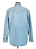 Universal Thread 100% Cotton Blue Long Sleeve Button-Down Shirt Size M - photo 2