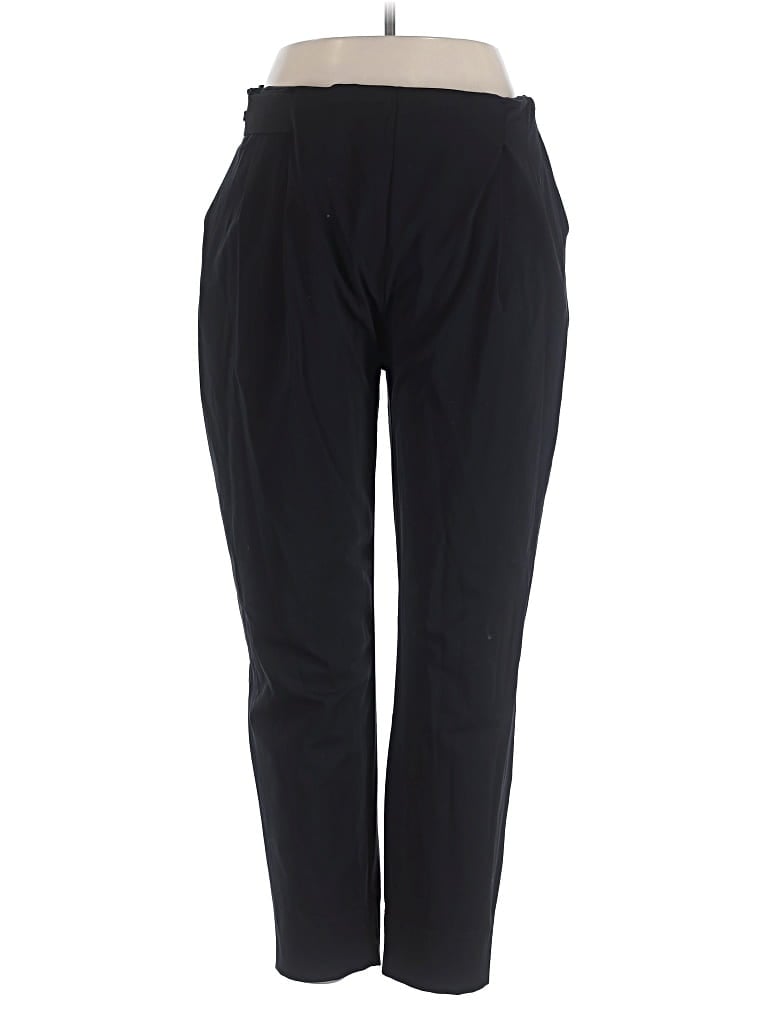 Pre-owned Aday Active Pants In Black