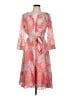 Talbots Paisley Pink Casual Dress Size 10 - photo 1