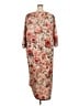 Unbranded 100% Polyester Floral Tan Casual Dress Size 4X - photo 2