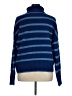 Time and Tru Stripes Blue Turtleneck Sweater Size XL - photo 2