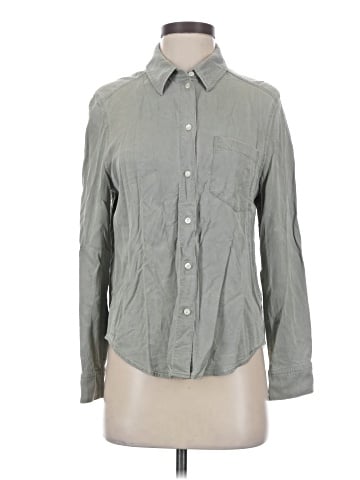 CALVIN KLEIN JEANS Long Sleeve Button-Down Shirt (view 1)