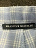 Brandy Melville Checkered-gingham Blue Casual Pants Size S (estimated) - photo 4