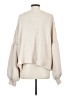 Pol 100% Polyester Solid Ivory Pullover Sweater Size S - photo 2