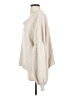 Pol 100% Polyester Solid Ivory Pullover Sweater Size S - photo 5