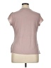 The Limited 100% Polyester Pink Short Sleeve Top Size XL - photo 2