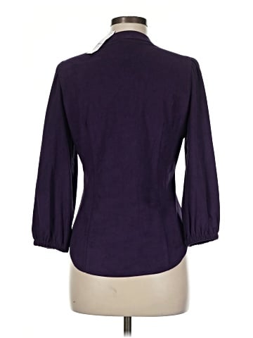 White House Black Market 3/4 Sleeve Blouse (view 2)