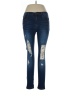 Bamboo Hearts Blue Jeans Size 11 - photo 1