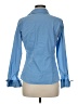Worthington Blue Long Sleeve Button-Down Shirt Size 6 - photo 2