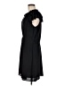 Lark & Ro 100% Polyester Solid Black Casual Dress Size 6 - photo 5