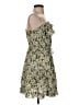 Simplee 100% Viscose Floral Green Casual Dress Size S - photo 4
