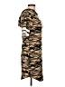 No Comment Camo Brown Casual Dress Size L - photo 4