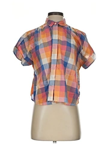 Madewell Short Sleeve Blouse (view 1)