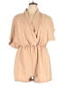 Shein 100% Polyester Solid Tan Romper Size XL - photo 1