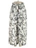 Club Monaco 100% Polyester Print Ivory Casual Pants Size 4 - photo 1