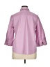 Chico's 100% Cotton Pink 3/4 Sleeve Button-Down Shirt Size XL (3) - photo 2